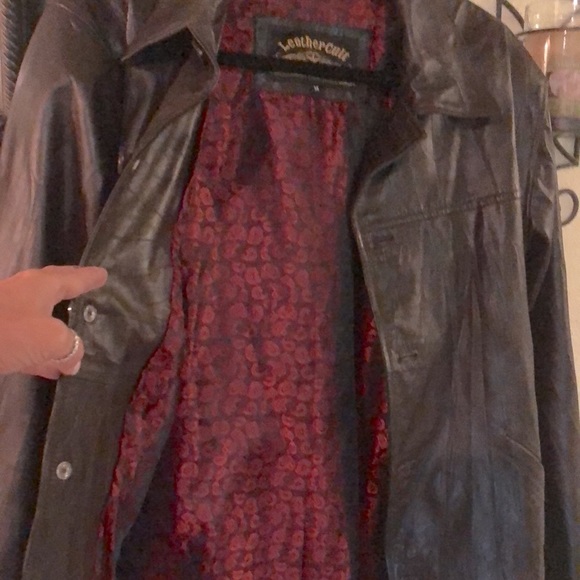 HOST PICK EUC VTG Leather Cult Jacket - Picture 3 of 13